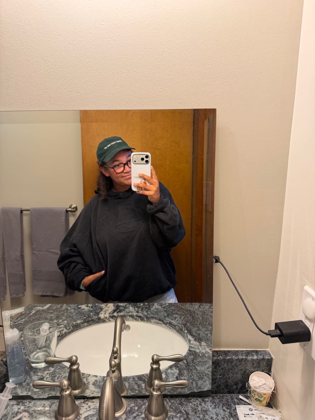 Customer photo review of 5094 - Superman Shield Hoodies
