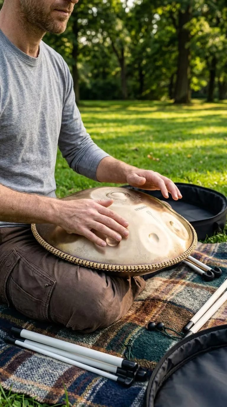 Customer photo review of Cosmos Handpan Pietralis - 9/10/12 Notes D Minor Handpan