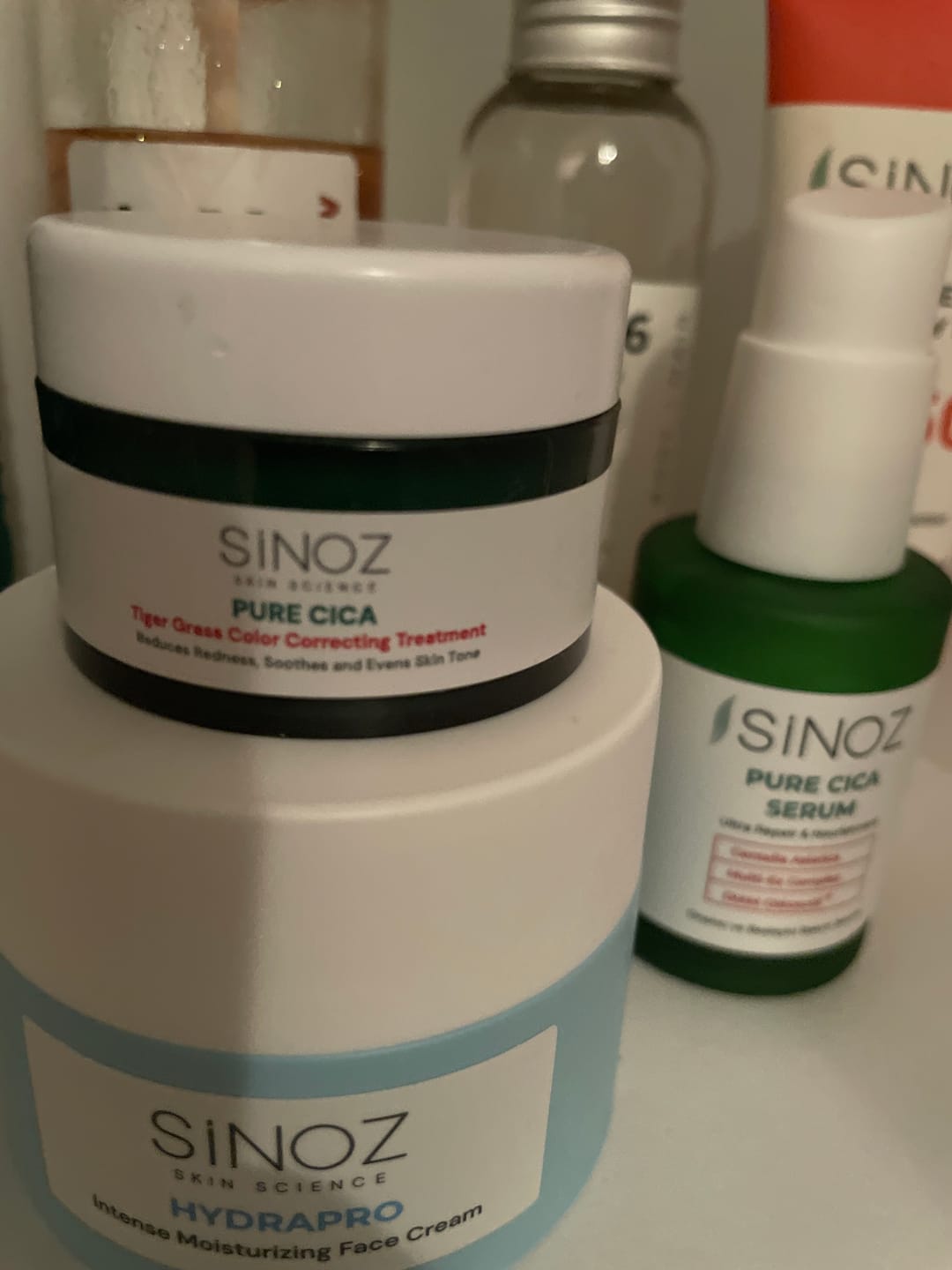 Customer photo review of Pure Cica Tiger Grass Tone Equalizing Cream