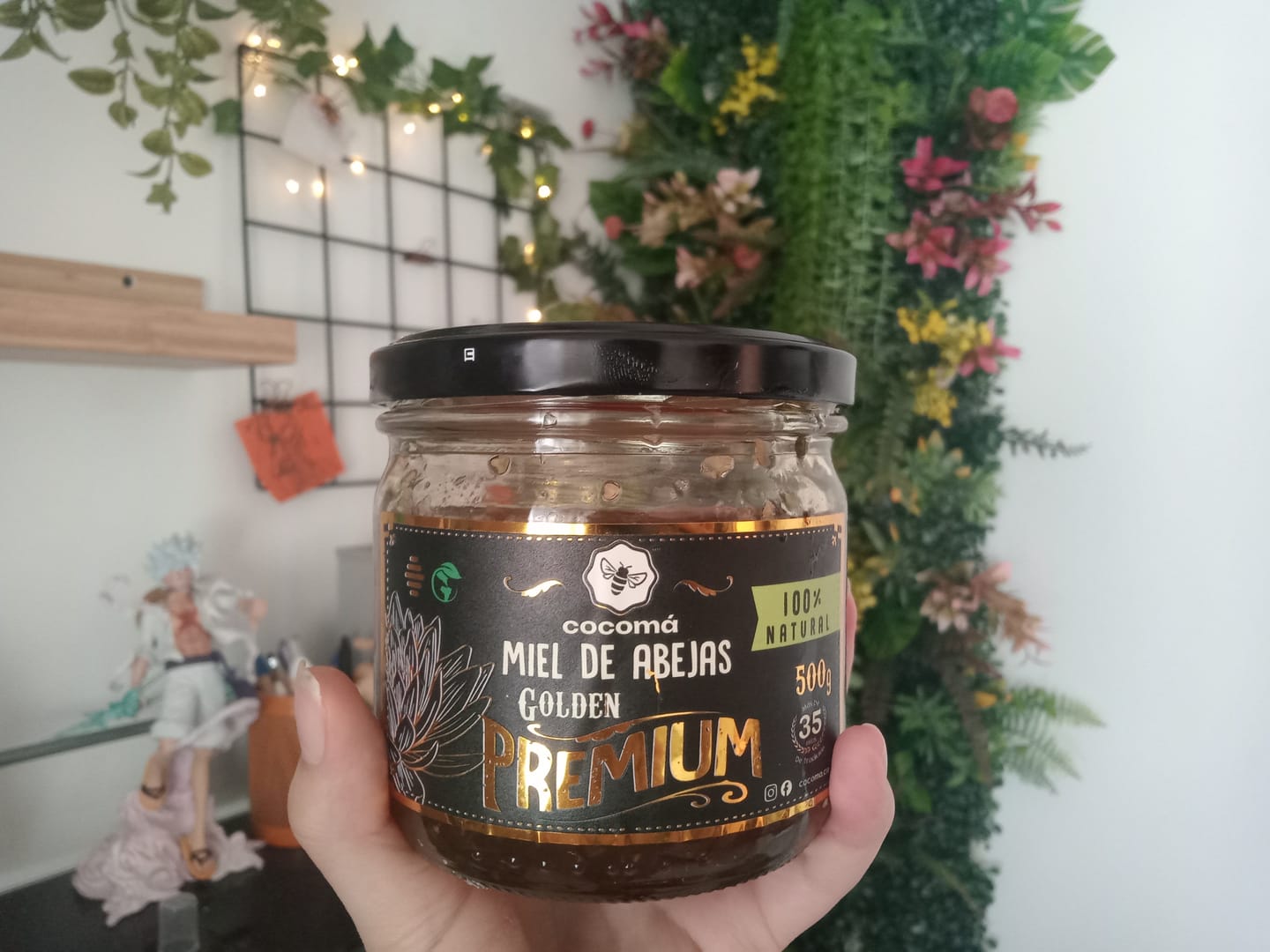 Customer photo review of Miel Con Panal Origen Tierra Alta Córdoba