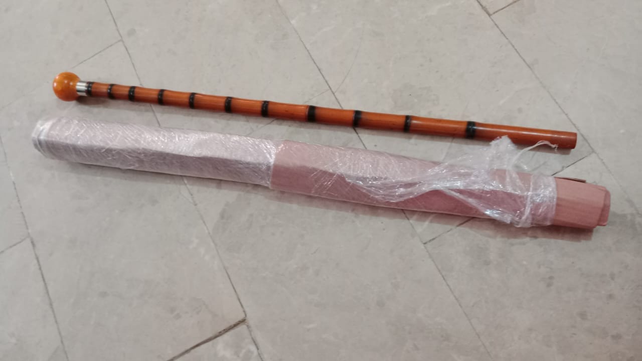 Customer photo review of Wooden Cane Stick