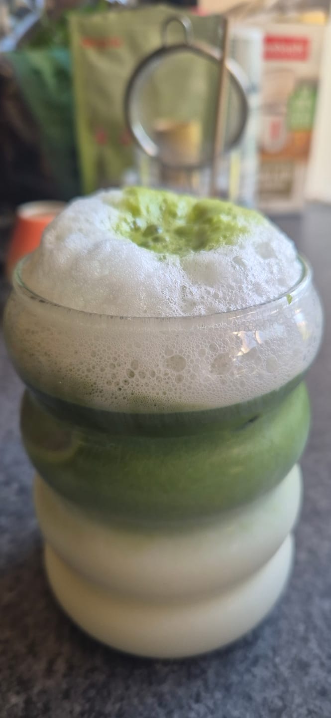 Customer photo review of Natural Green 🌱 - Matcha Cérémonial Nature