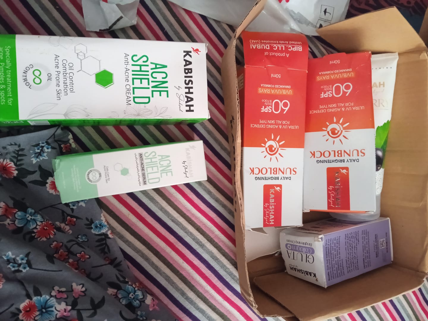 Customer photo review of Special Anti Acne Bundle