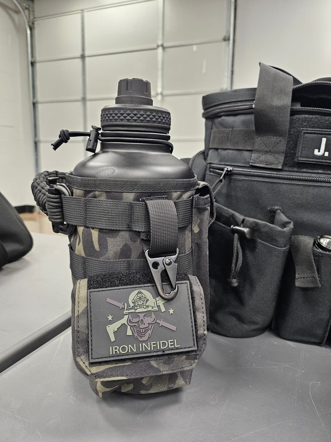 Customer photo review of 64oz Battle Bottle Water Bottles