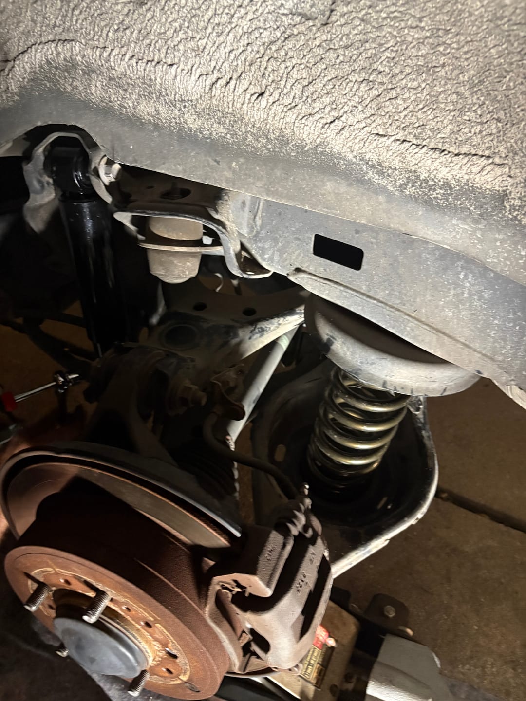 Customer photo review of 2008-2022 Toyota Sequoia 4-Wheel Air Suspension Conversion/Delete Kit with Camber Kit (TR34FCK)