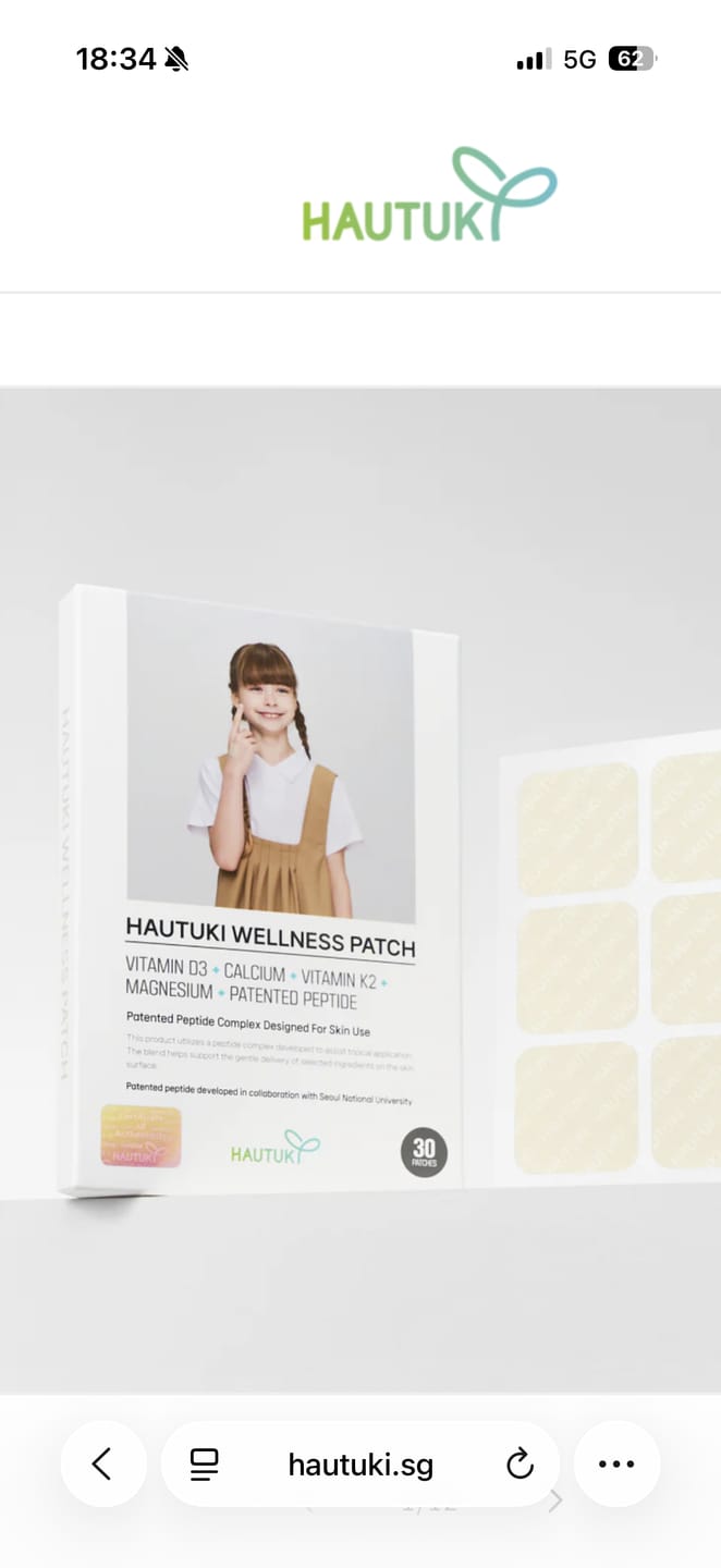 Customer photo review of HAUTUKI Wellness Patch