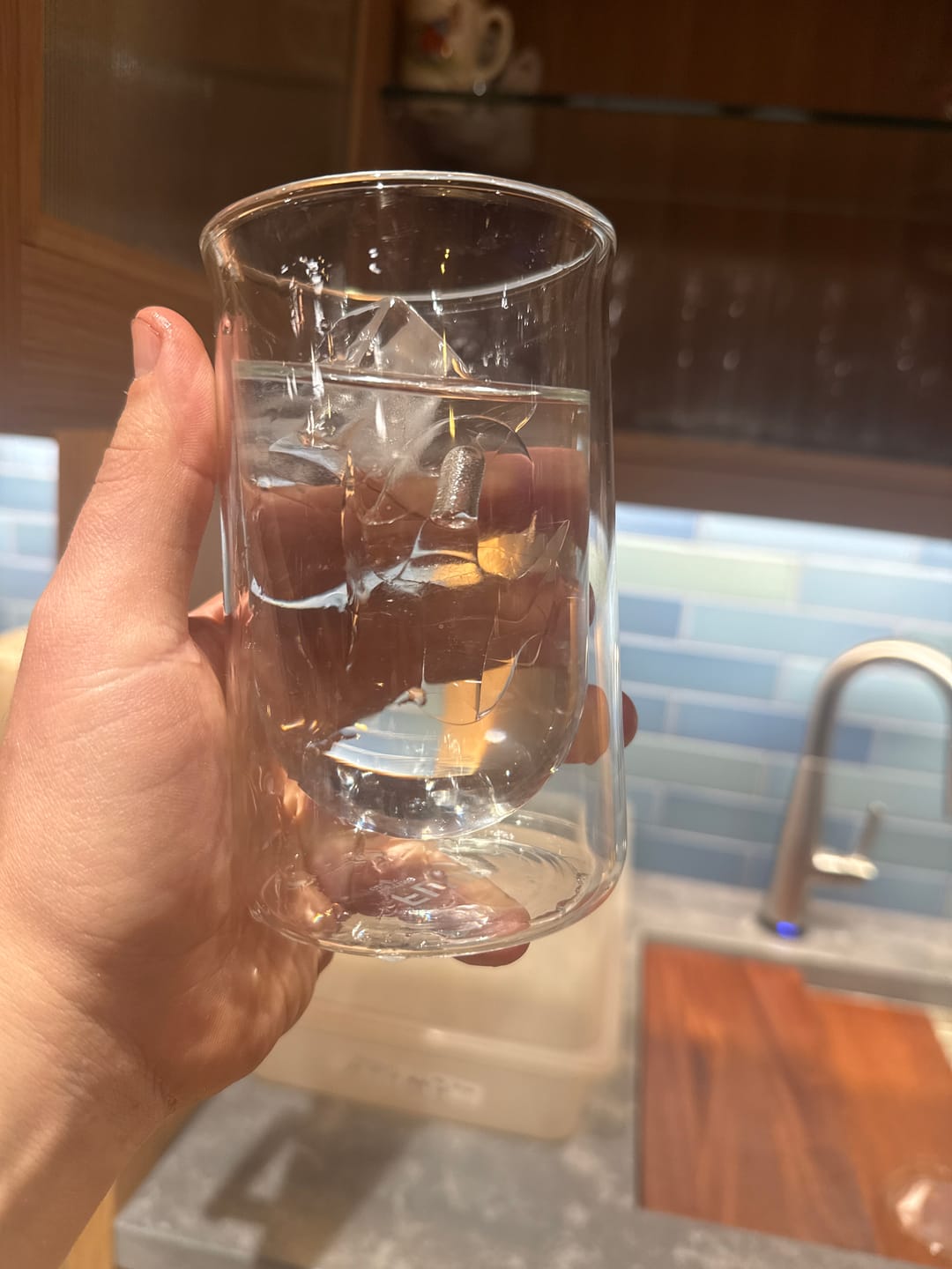 Customer photo review of FLUR Tasting Glasses