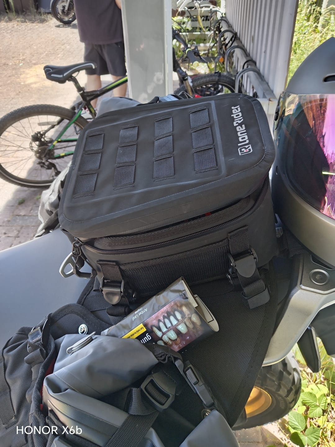 Customer photo review of Tail Pack