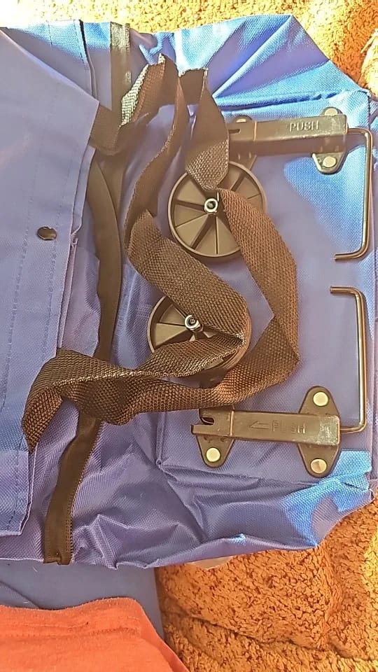Customer photo review of Calviro RollGo™ Opvouwbare Boodschappentrolley