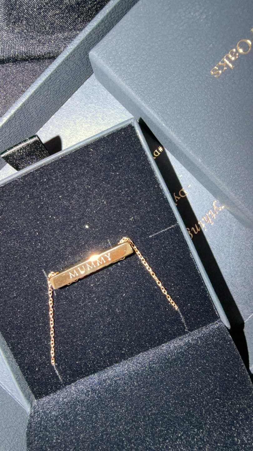 Customer photo review of Back Engravement