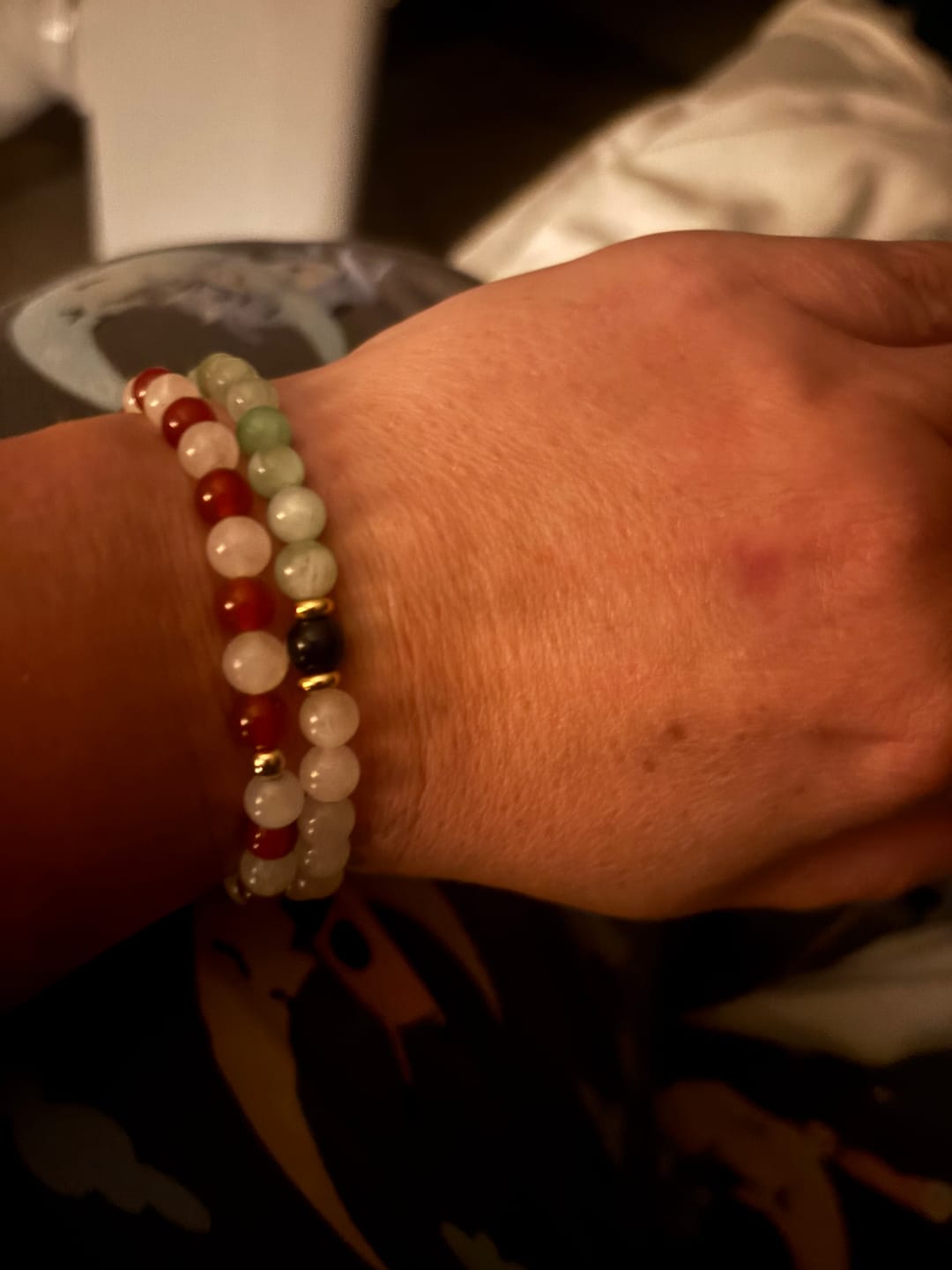 Customer photo review of Reconciliation Ritual Stack - Magnetic Love Return Set (REAL GOLD)