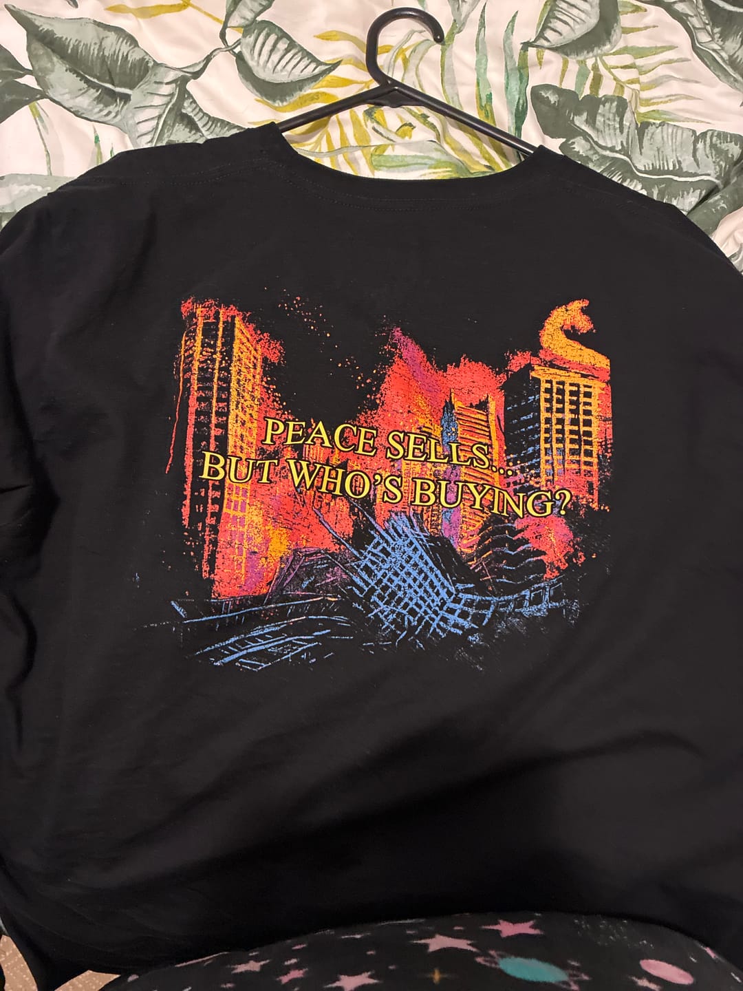 Customer photo review of Megadeth - Peace Sells... But Who’s Buying? - Longsleeve Shirt
