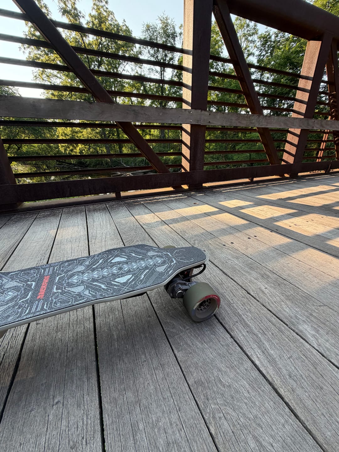 Customer photo review of Backfire Zealot X2 Gear Drive Electric Skateboard with Major V3 Remote