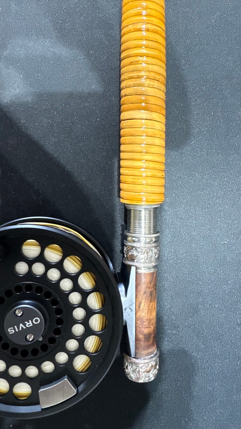 Customer photo review of Rattan Fly Rod Handle