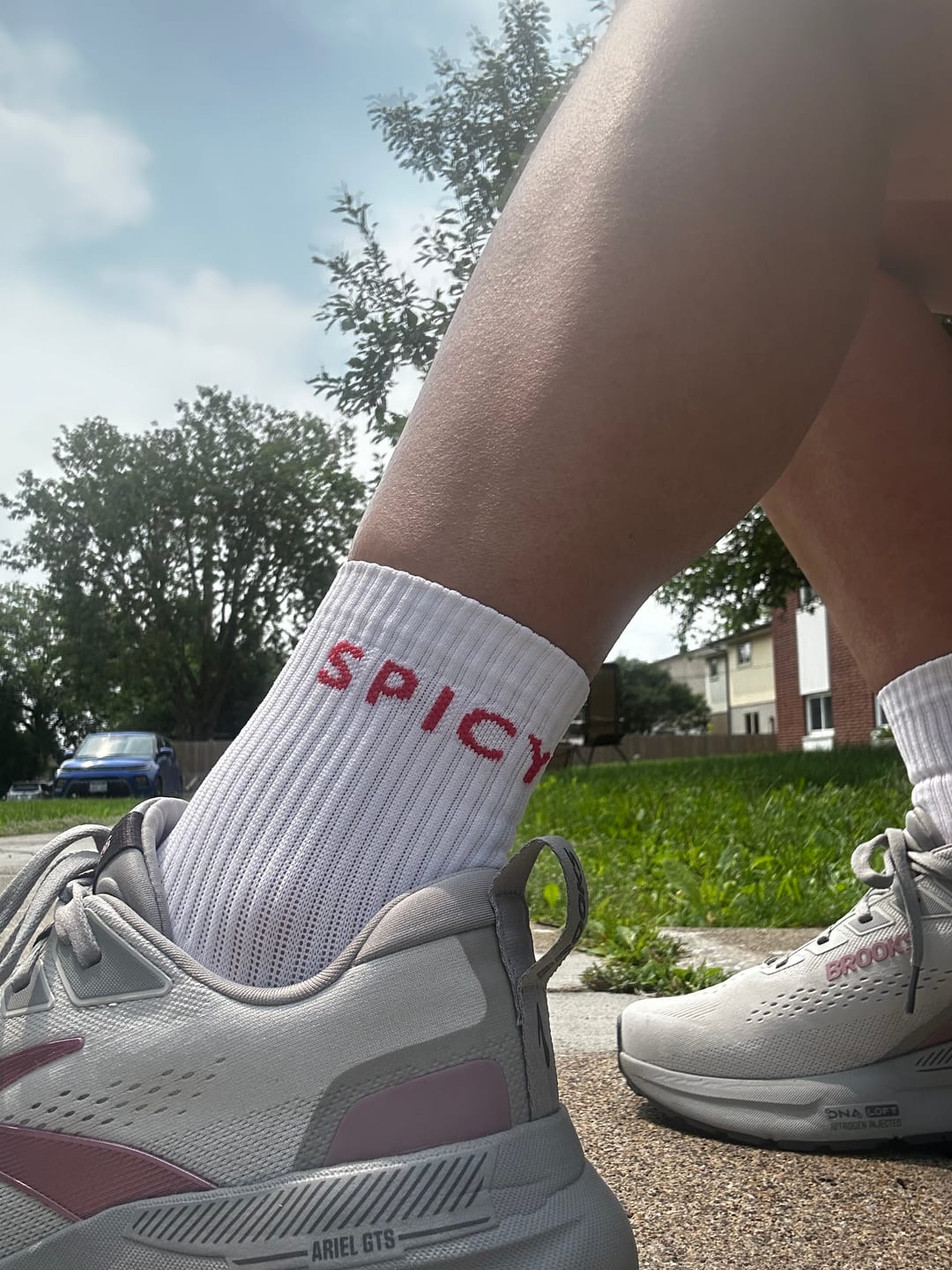 Customer photo review of SPICY SOCKS (2 Pack)
