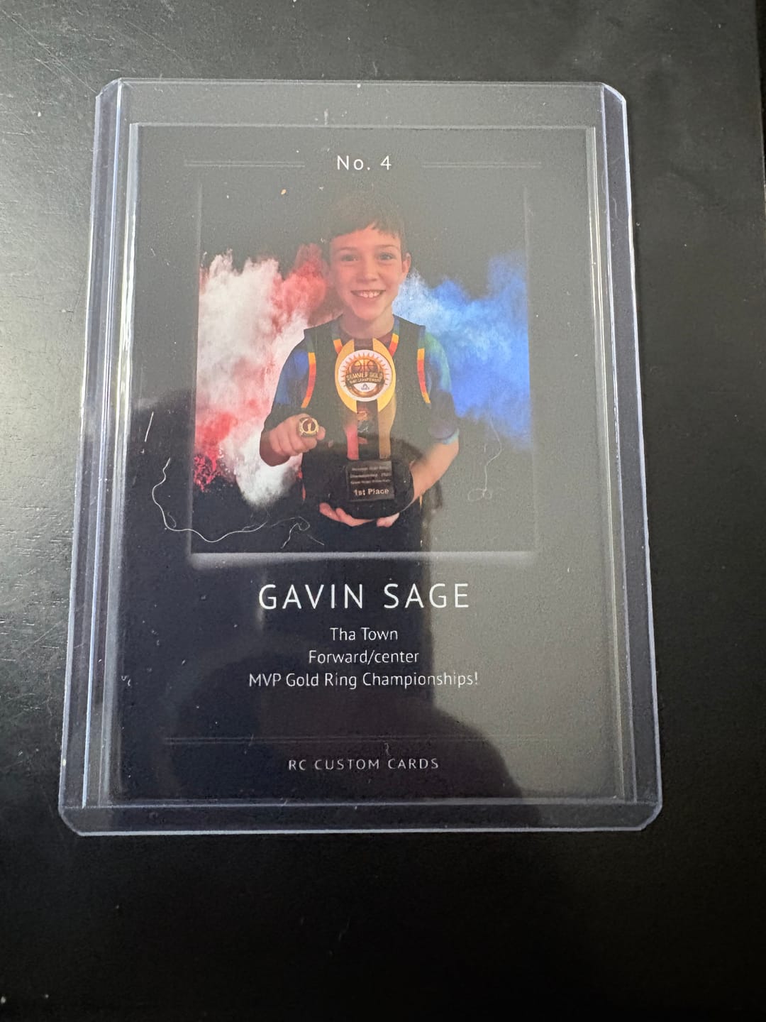 Customer photo review of Custom Card