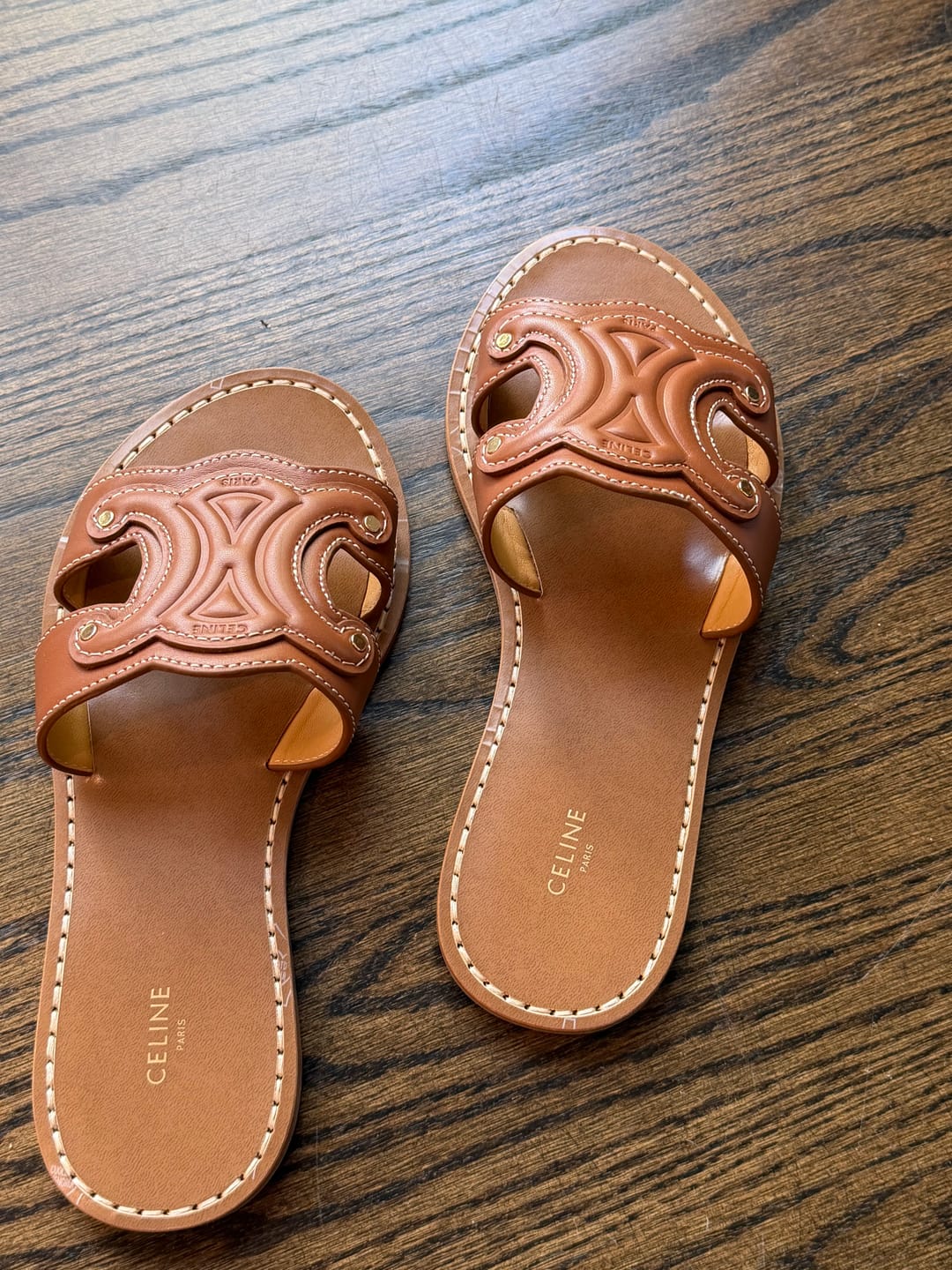 Customer photo review of CC 26s Double C Mule Suede