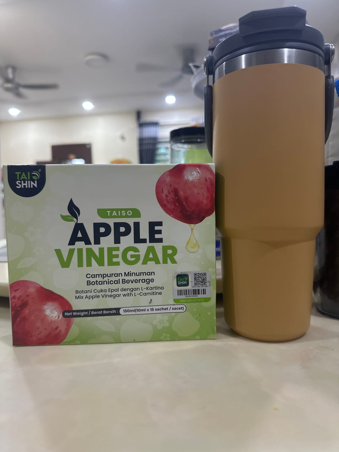Customer photo review of Taiso Apple Cider Vinegar