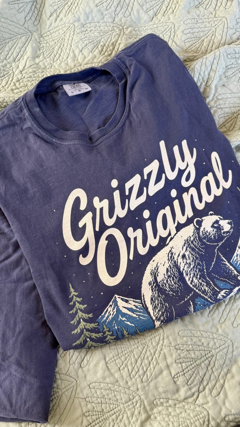 Customer photo review of Limited Edition Grizzly Mystery T-Shirt