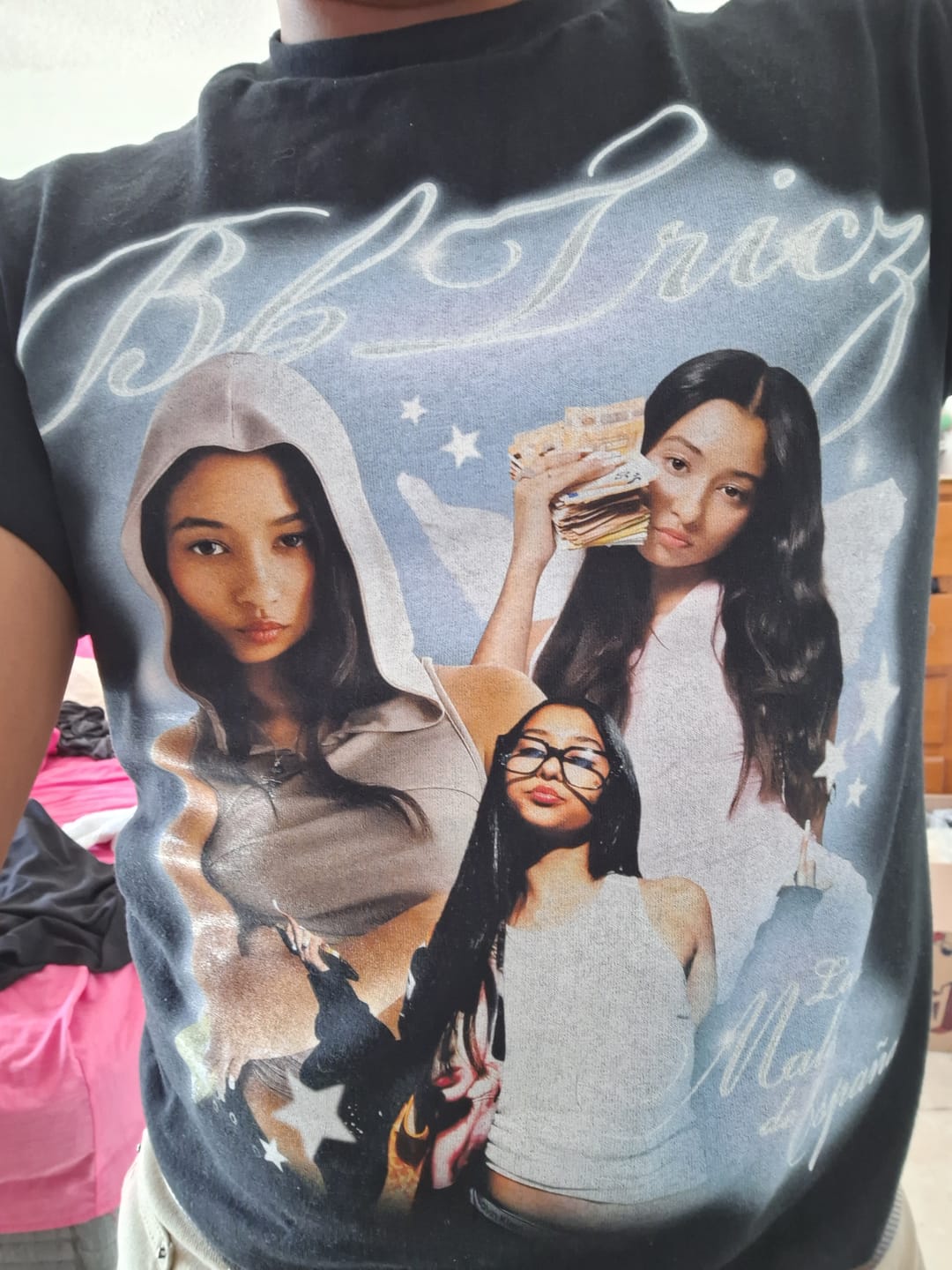 Customer photo review of Bb trickz T-Shirt