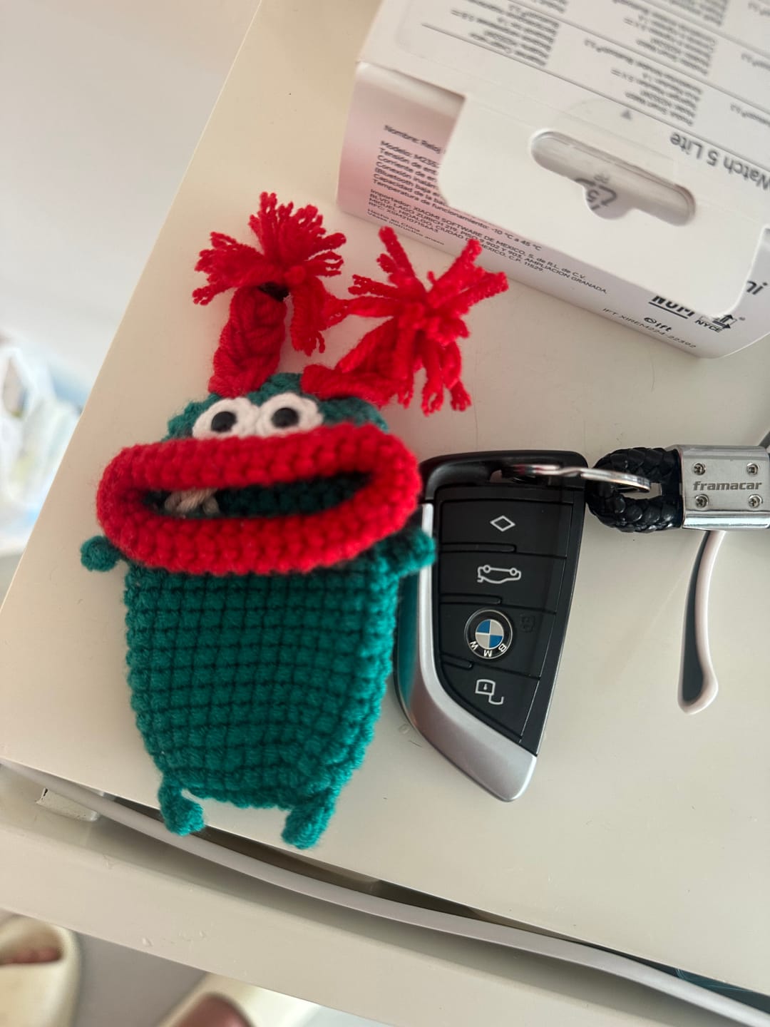 Customer photo review of Funda llave de coche divertida