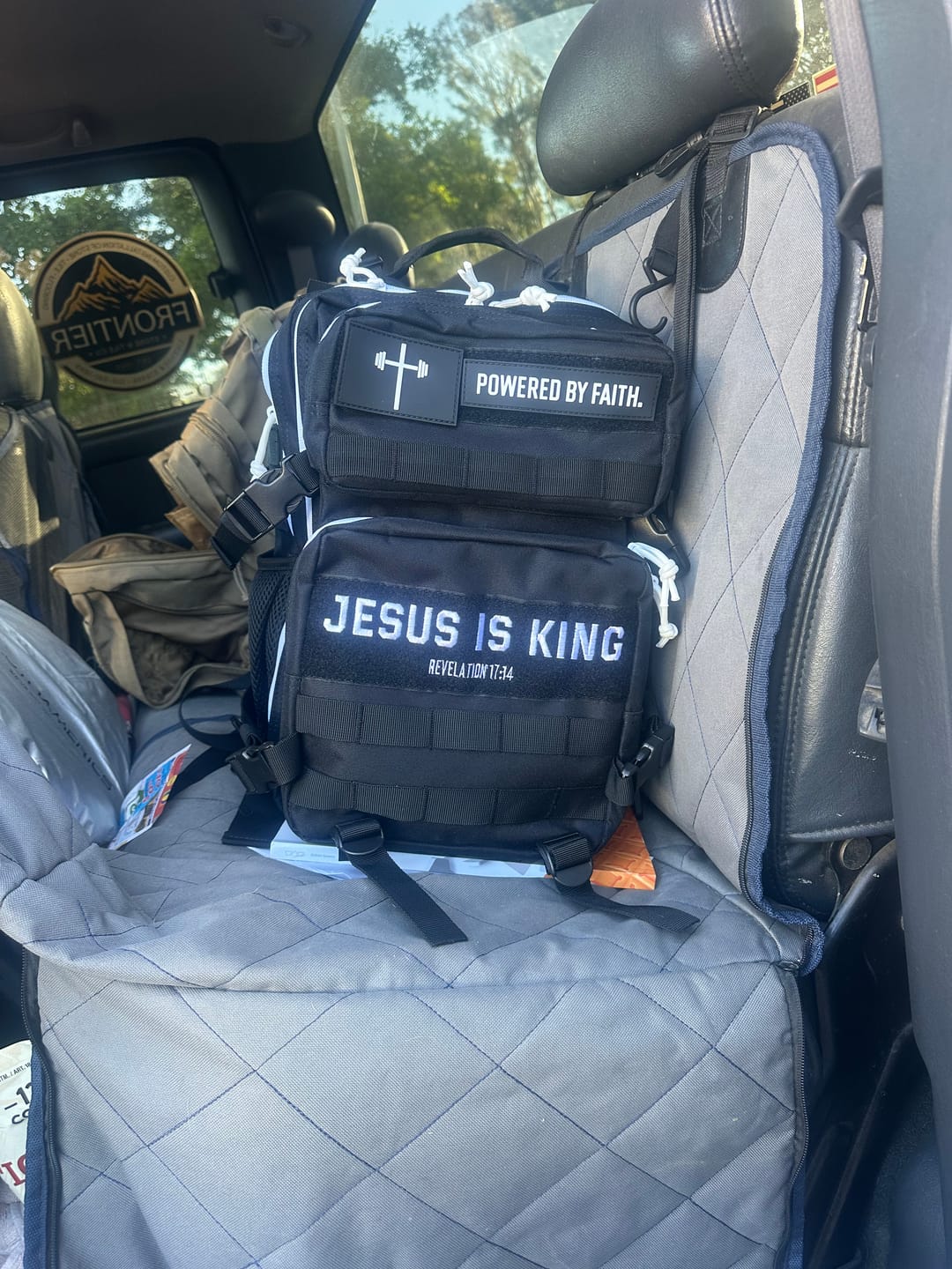 Customer photo review of 25L Tactical Backpack