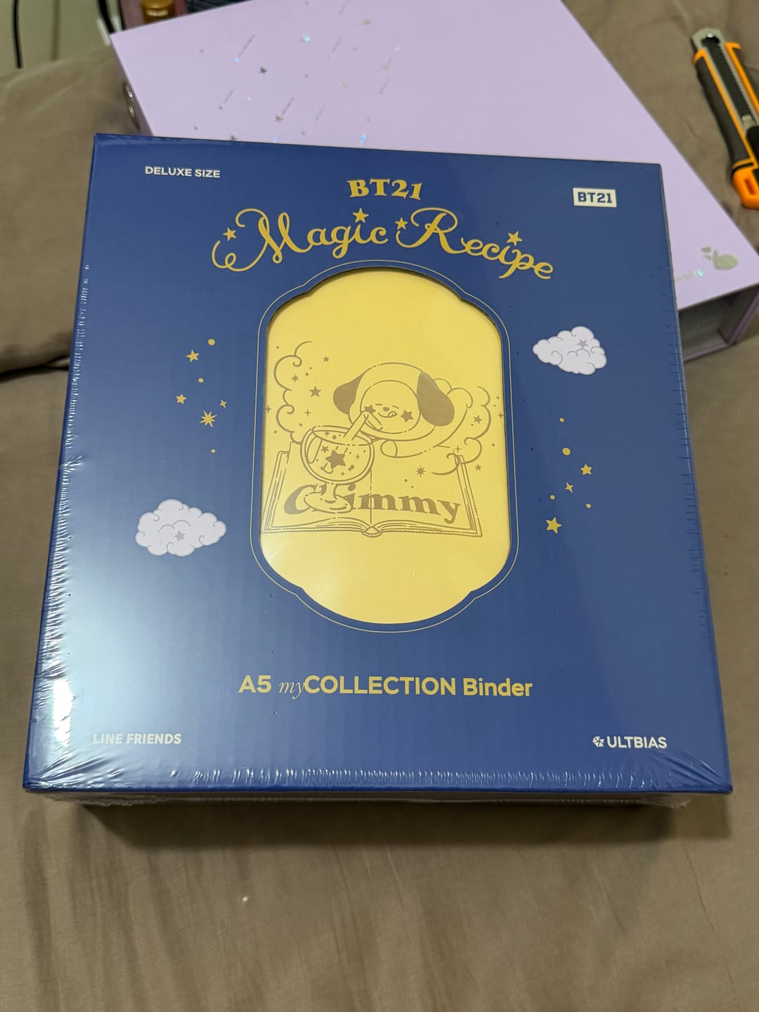 Customer photo review of BT21 with ULTBIAS - CHIMMY - A5 myCOLLECTION - Complete Set (World)