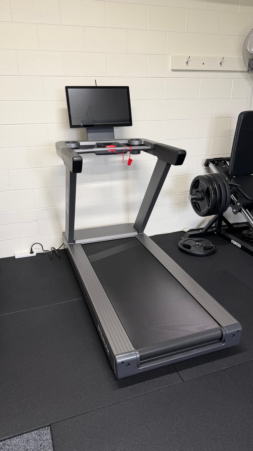 Customer photo review of TITANIUM USA STEALTH TREADMILL WITH TOUCH CONSOLE