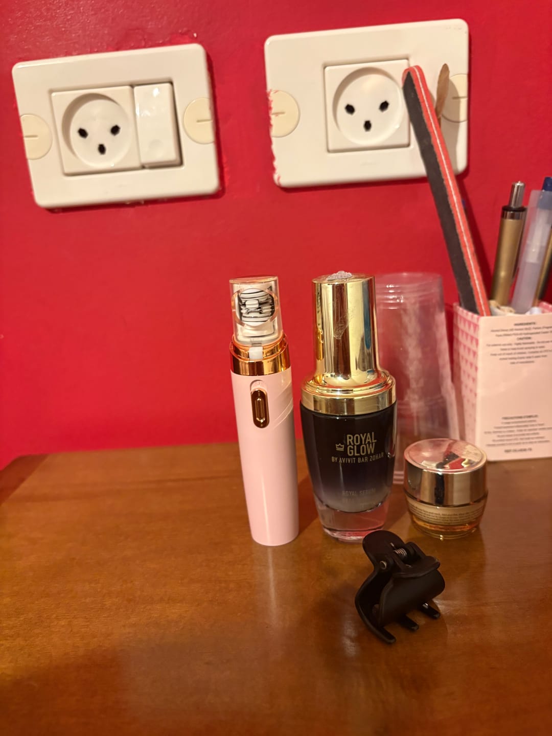Customer photo review of מארז הסרת שיער פנים