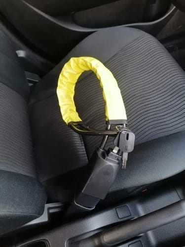 Customer photo review of Ultimate Universal Steering Lock