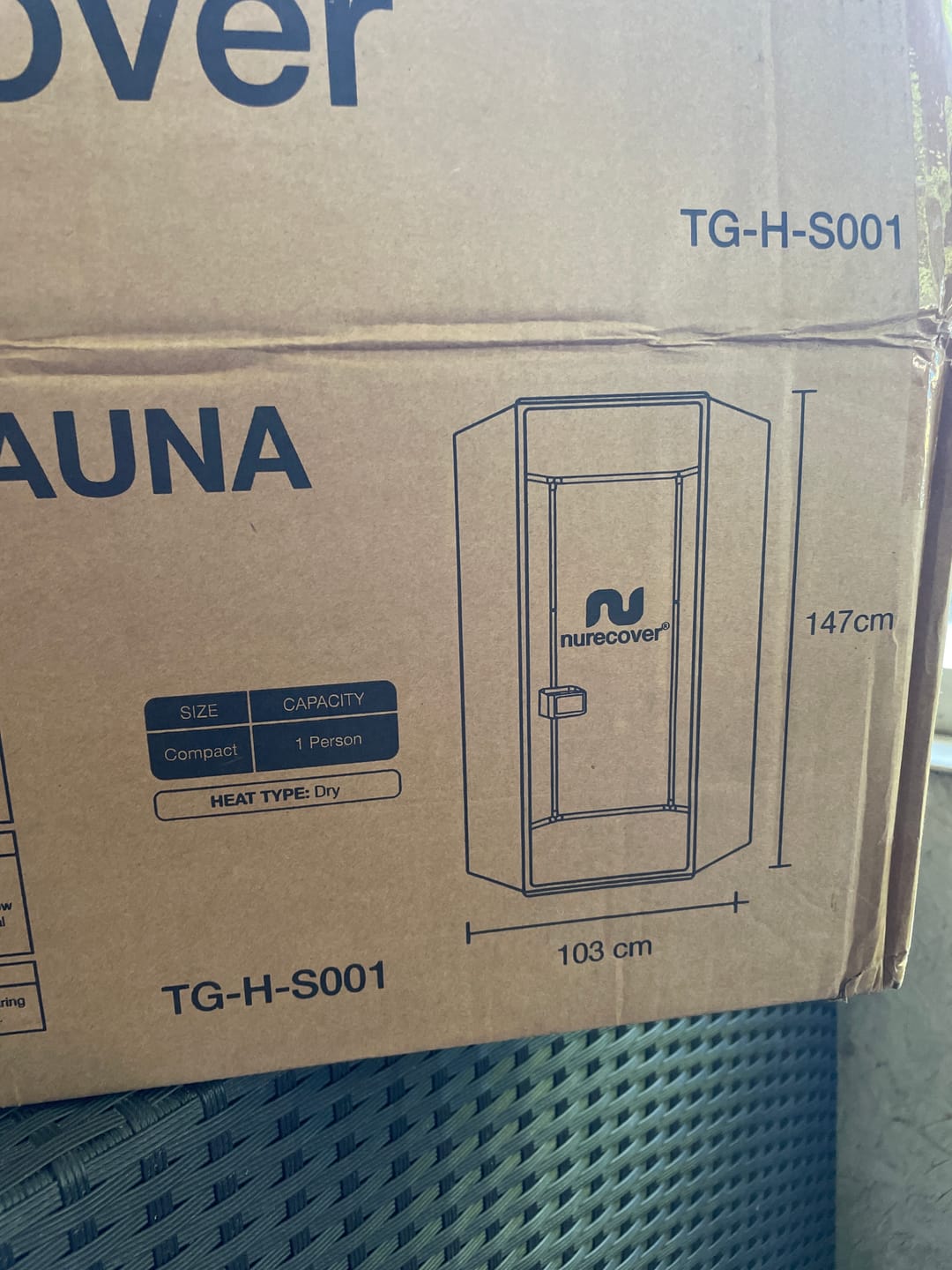 Customer photo review of SaunaPro® The World's First Clinical-Grade At-Home Red-Light Sauna