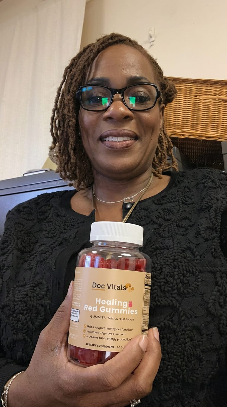 Customer photo review of Dr Sebi's Healing Red Gummy