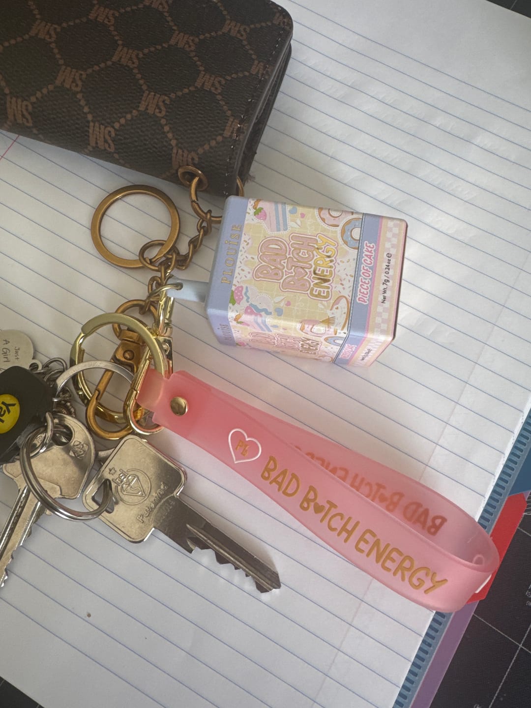 Customer photo review of You're So Charming Key Lanyard
