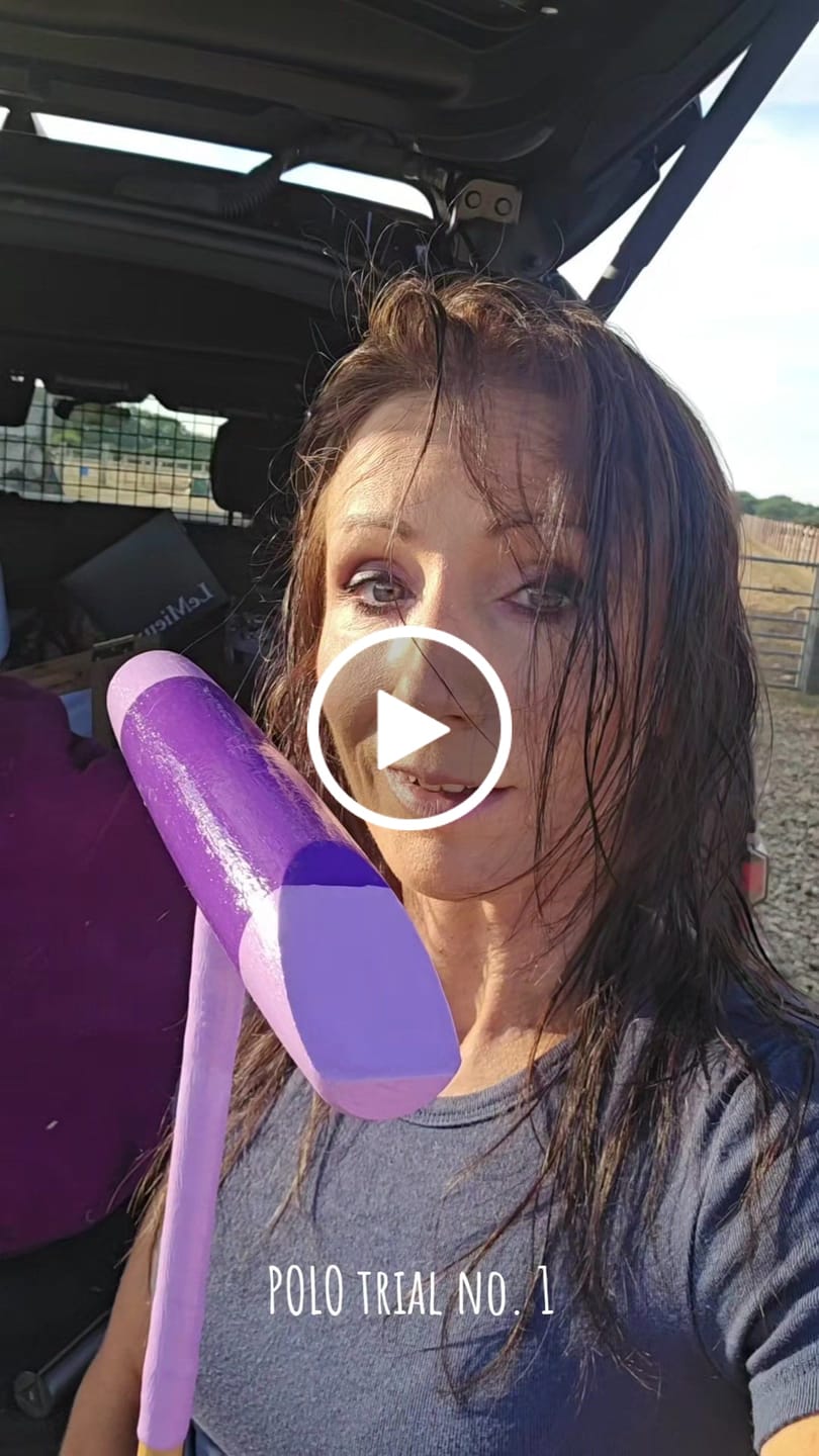 Customer video review of Polo Mallet 50” to 54” - Painted