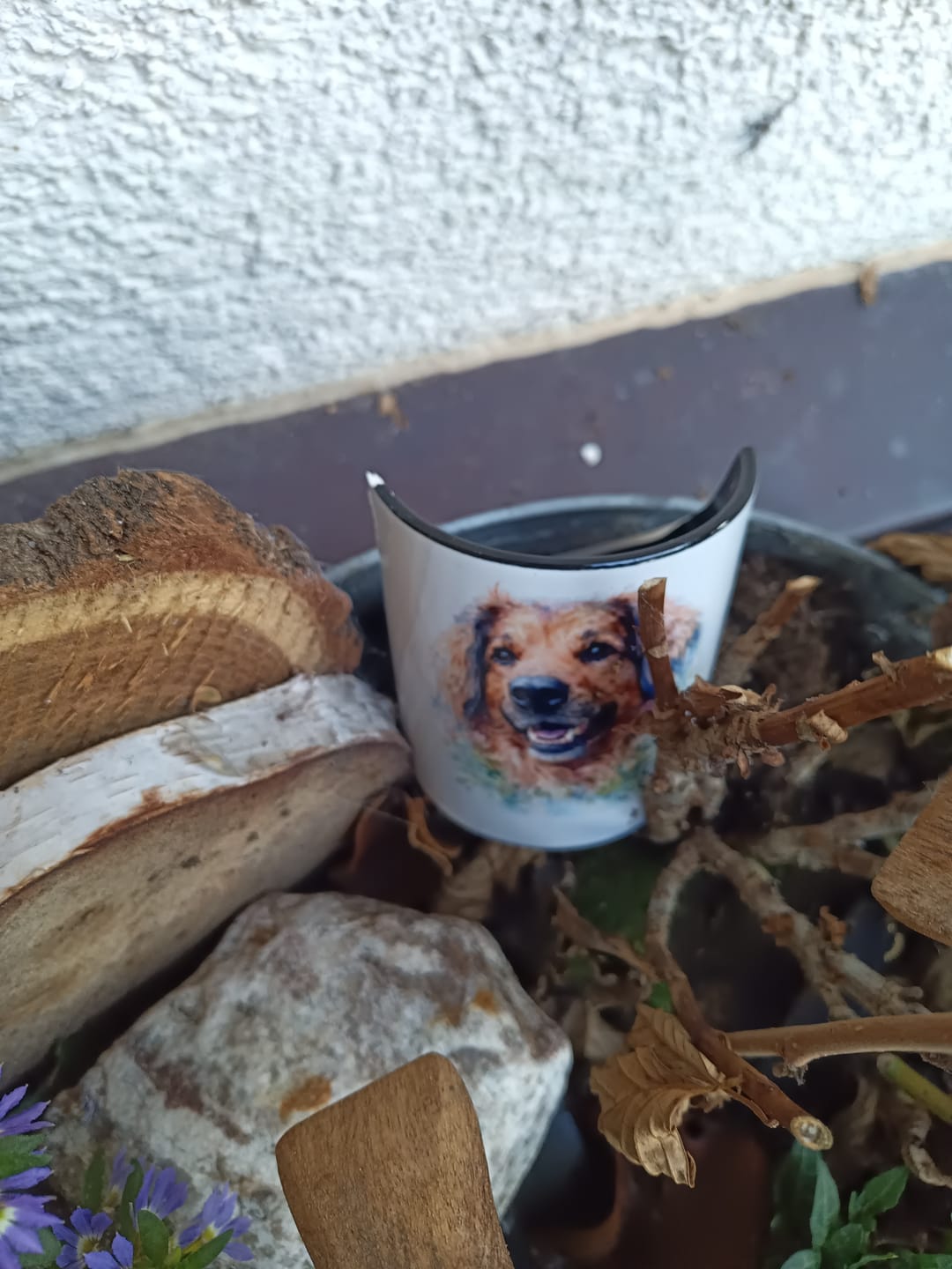 Customer photo review of Personalisierte Tasse - Aquarell