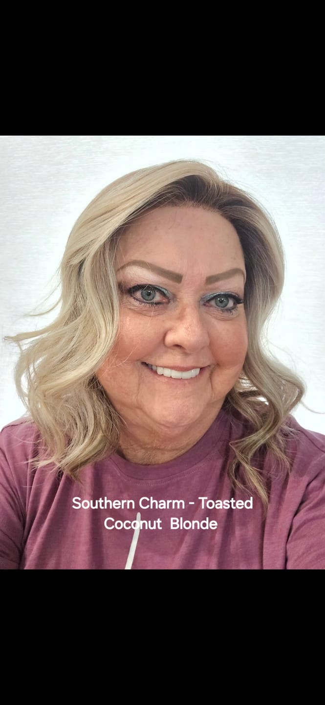 Customer photo review of SOUTHERN CHARM - Toasted Coconut Blonde