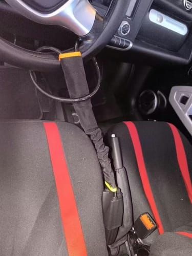 Customer photo review of Ultimate Universal Steering Lock