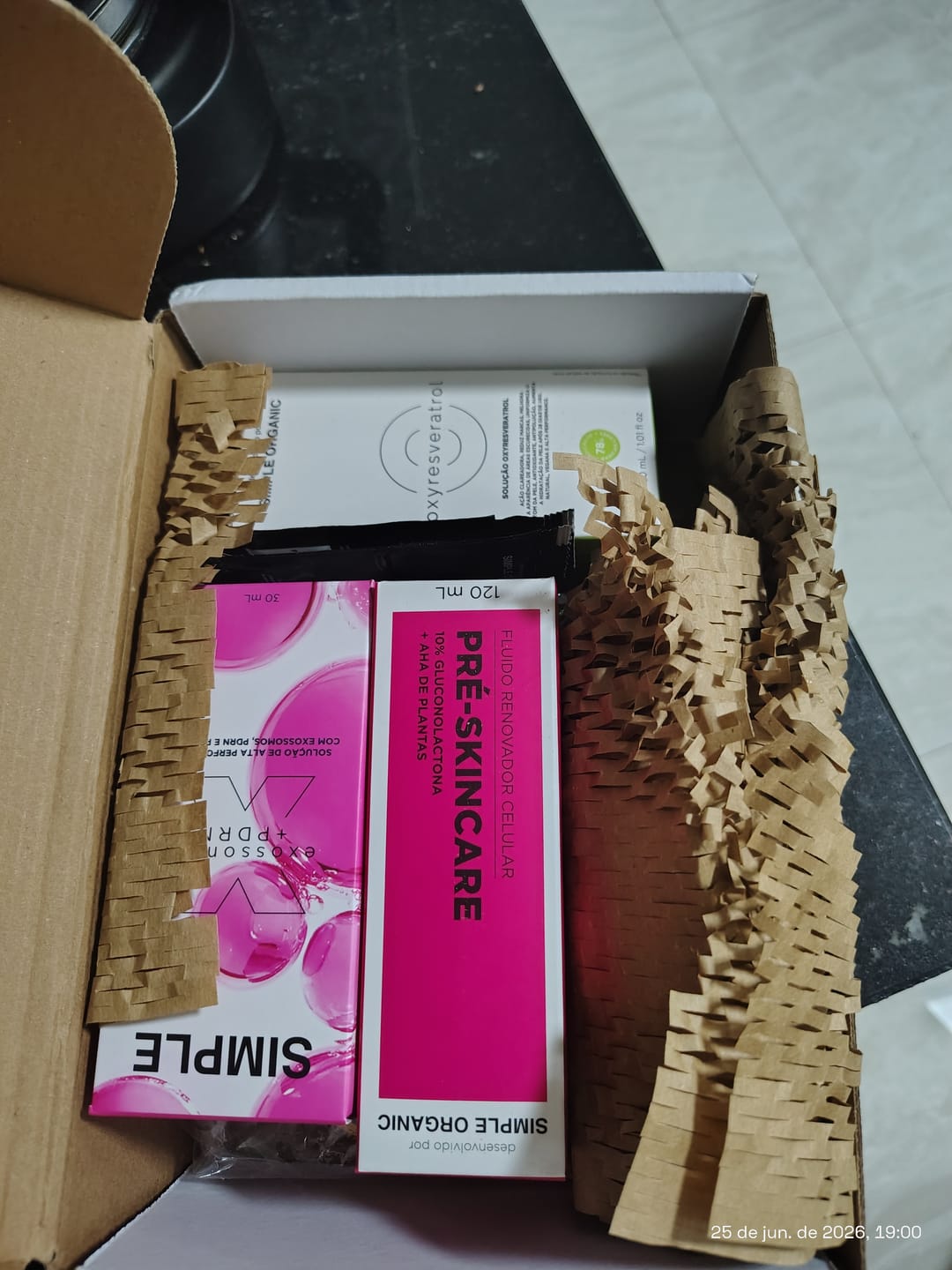 Customer photo review of Solução Exossomos + PDRN + Peptídeos