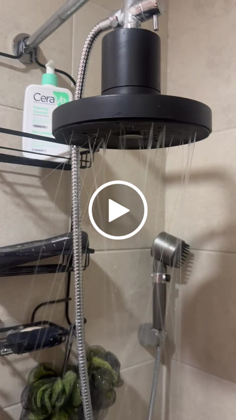 Customer video review of Ducha Purificadora Aguacero