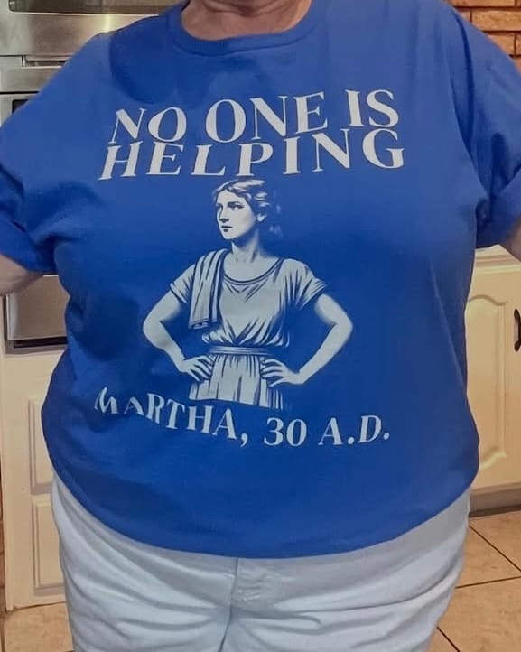 Customer photo review of Martha, Martha T-Shirt