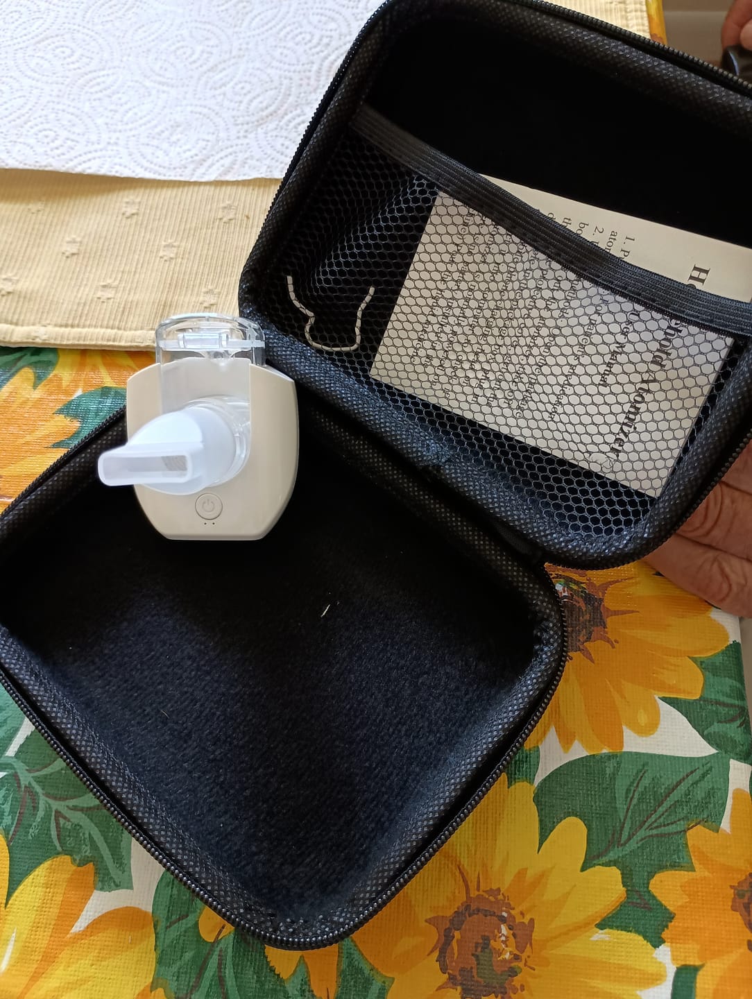 Customer photo review of Micro Mist Pro Portable Nebulizer