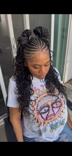 Customer photo review of Miracle Knots Crochet Hair Body Wave