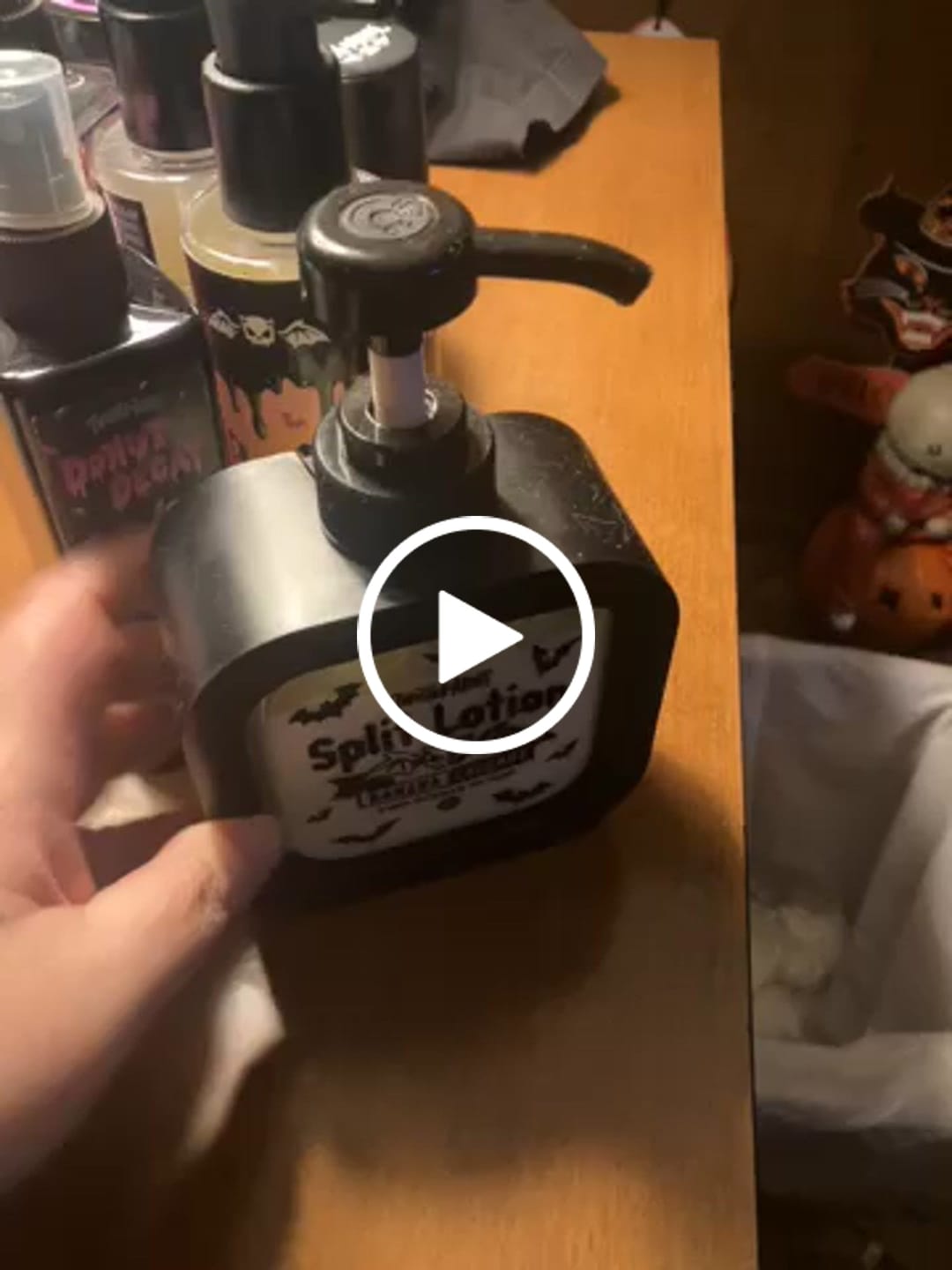 Customer video review of Banana Coconut Split Lotion