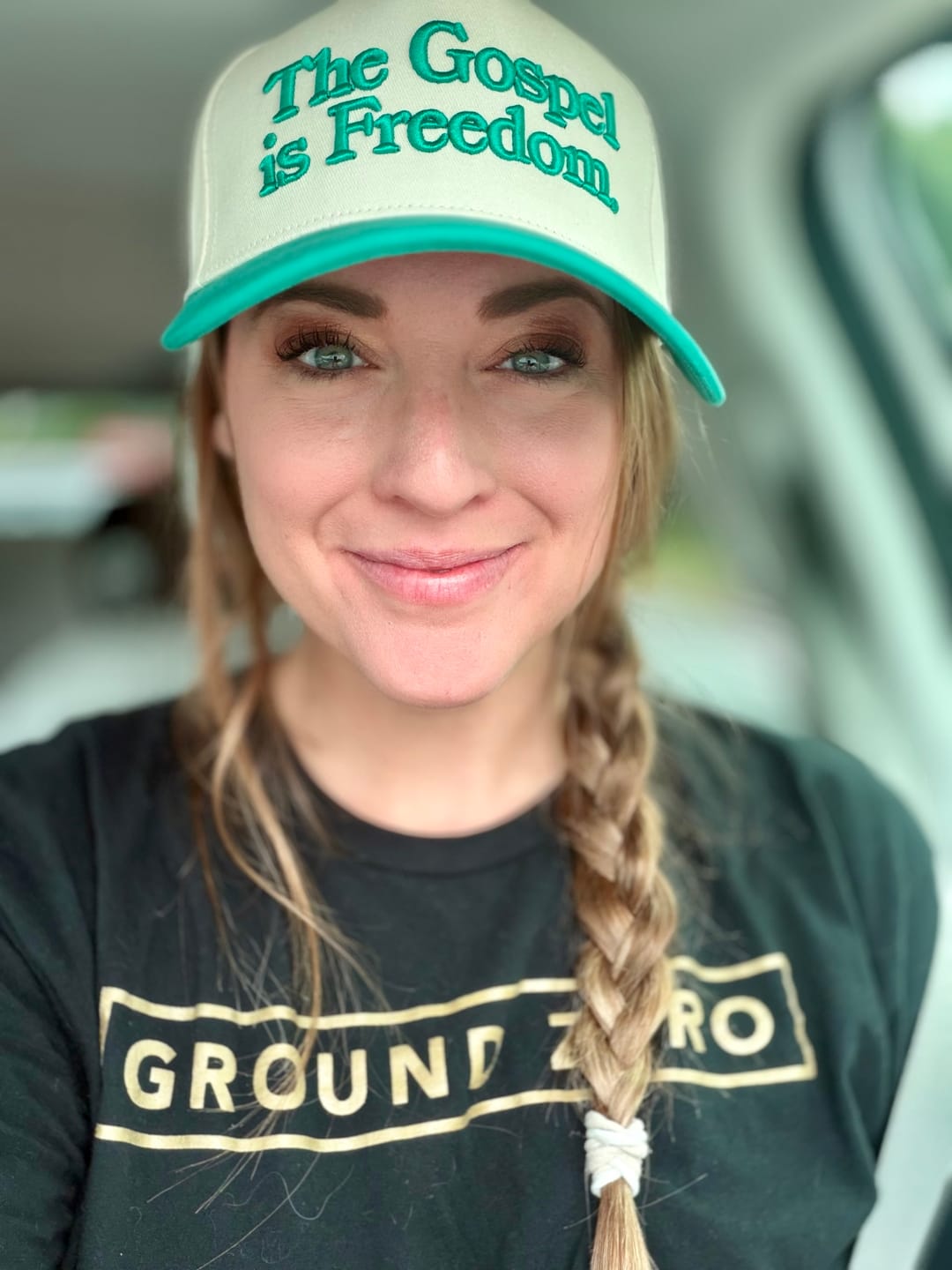 Customer photo review of Hat: The Gospel is Freedom