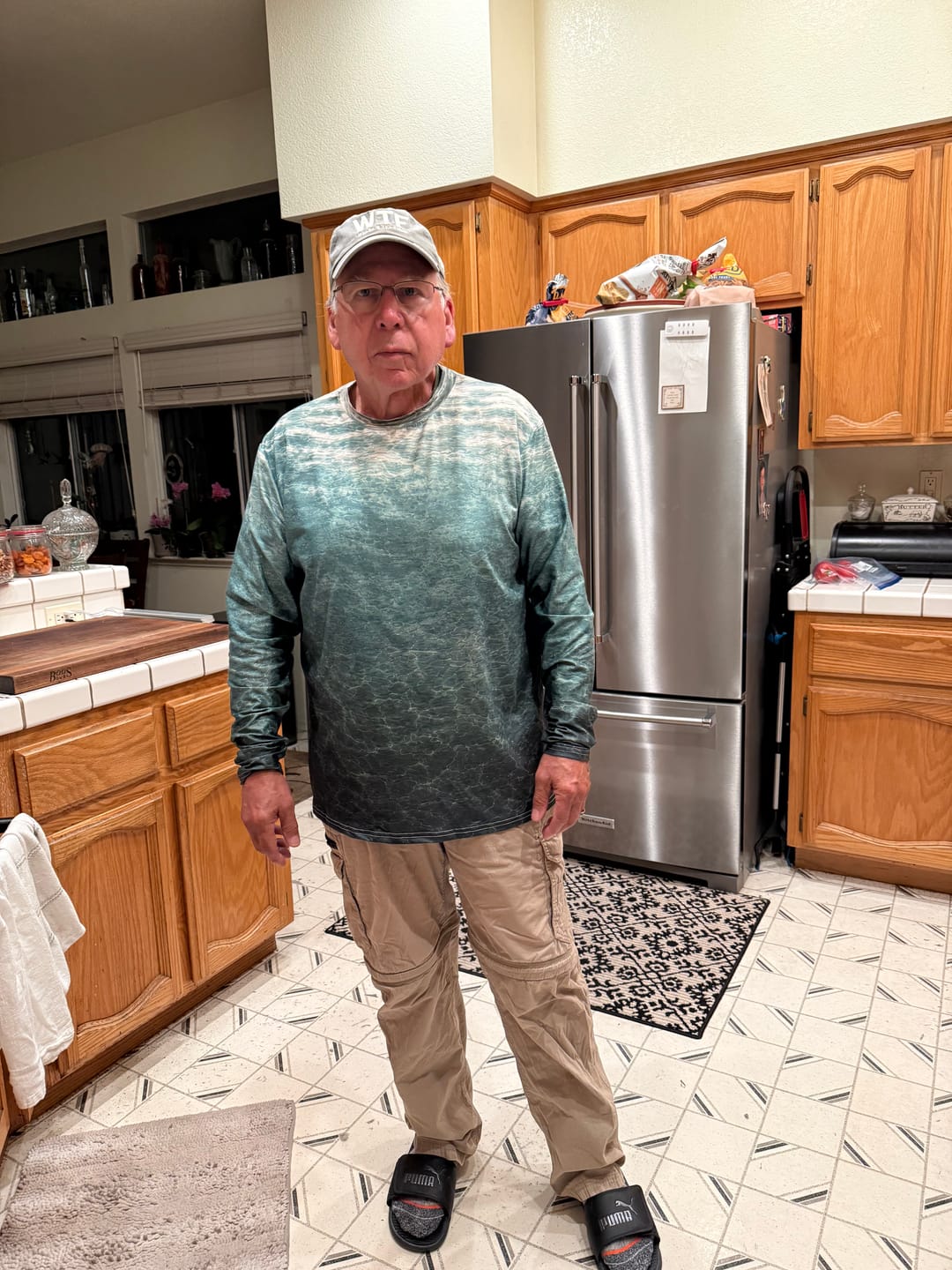 Customer photo review of Performance Fishing Long Sleeve - Brown Trout Currentline - AOF39
