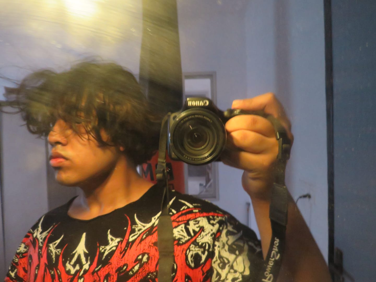 Customer photo review of SKELRETH OVERSIZED T-SHIRT [BLOODMARK]