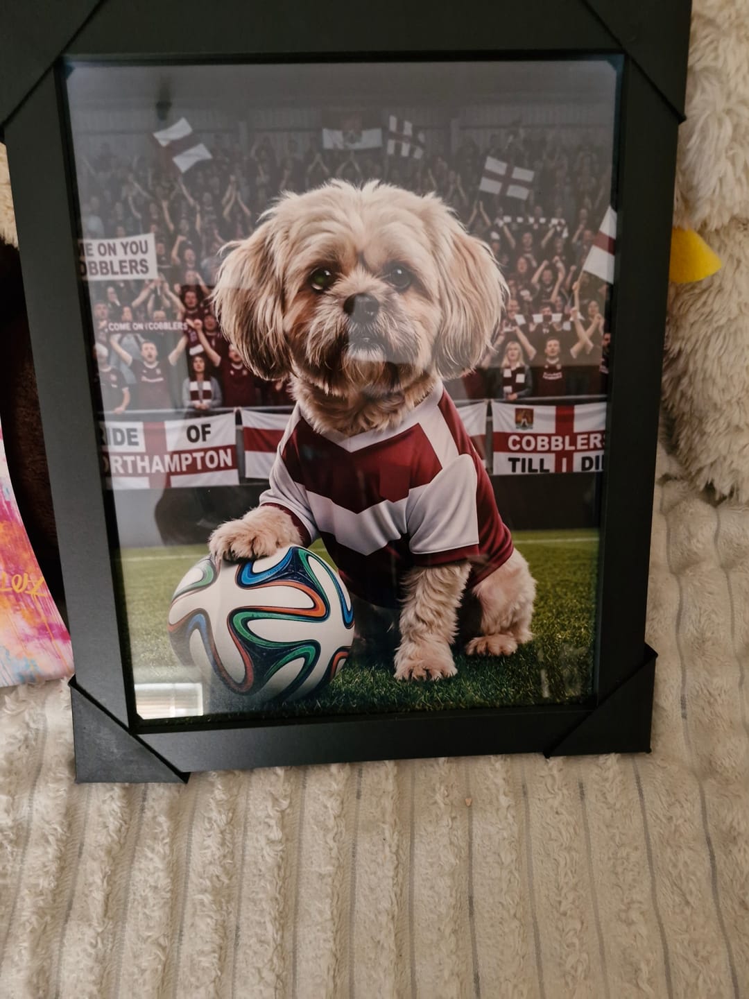 Customer photo review of Graffiti -  Personalised Poster
