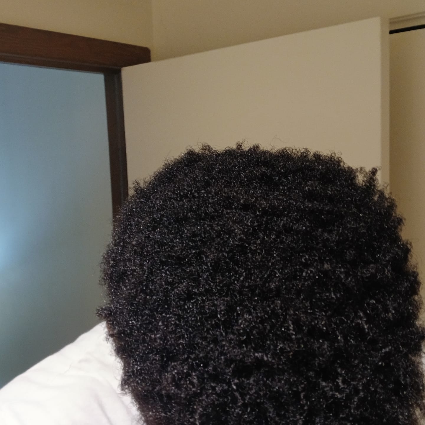 Customer photo review of Hair Thickening Shampoo