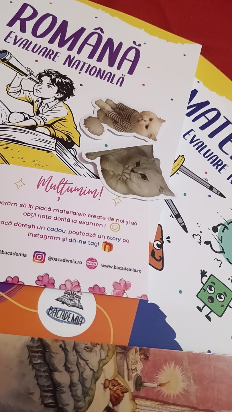 Customer photo review of Pachet Evaluare Națională (Română + Matematică) Bacademia