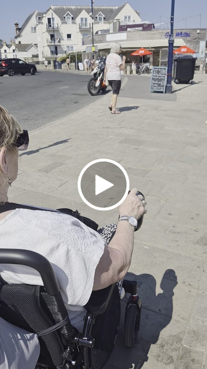 Customer video review of Lightweight Electric Wheelchair | Folding Powerchair | Freedom Pro ST